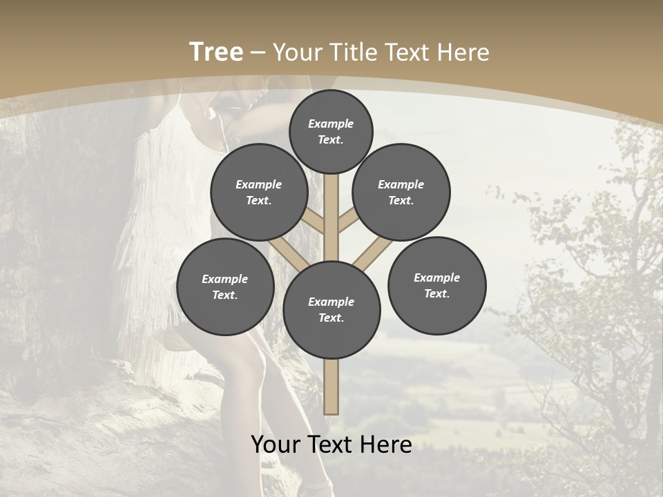 Background Lights Gorgeous PowerPoint Template