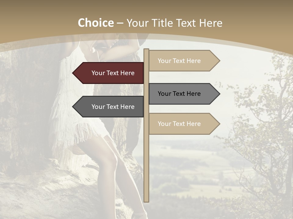 Background Lights Gorgeous PowerPoint Template