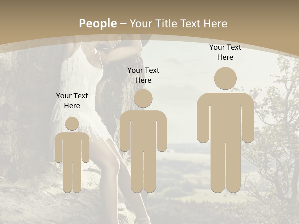 Background Lights Gorgeous PowerPoint Template