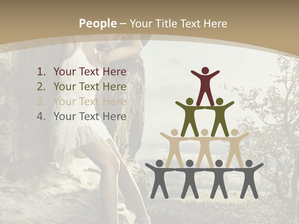 Background Lights Gorgeous PowerPoint Template