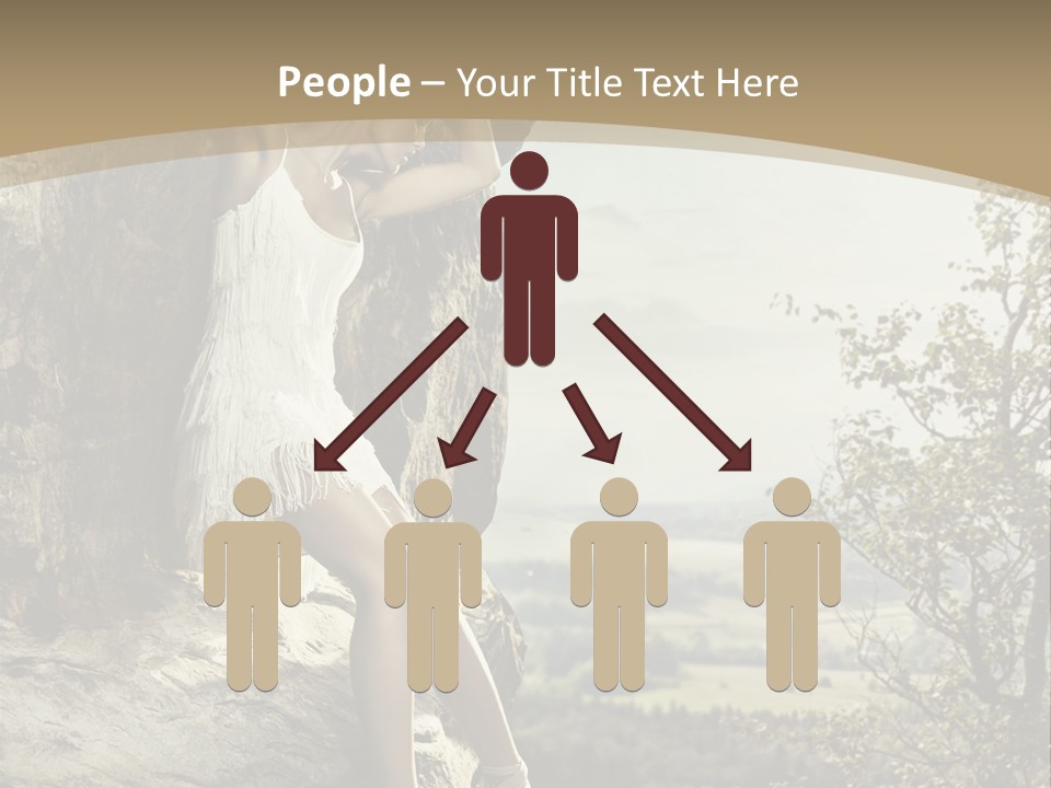 Background Lights Gorgeous PowerPoint Template