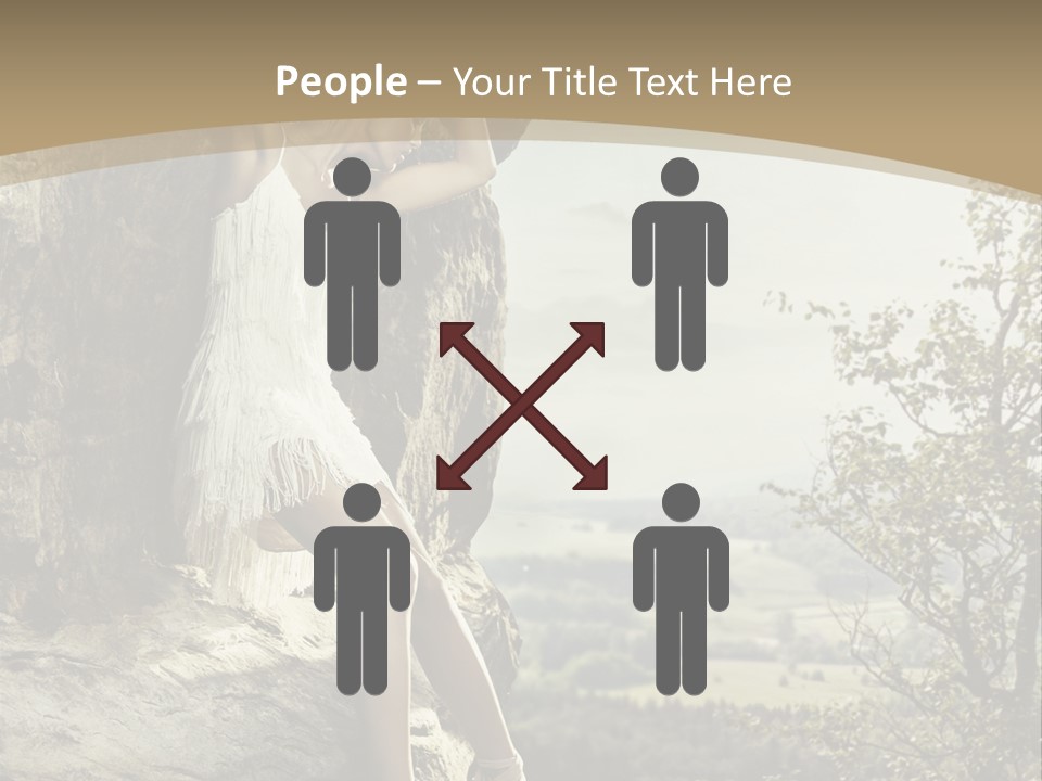 Background Lights Gorgeous PowerPoint Template