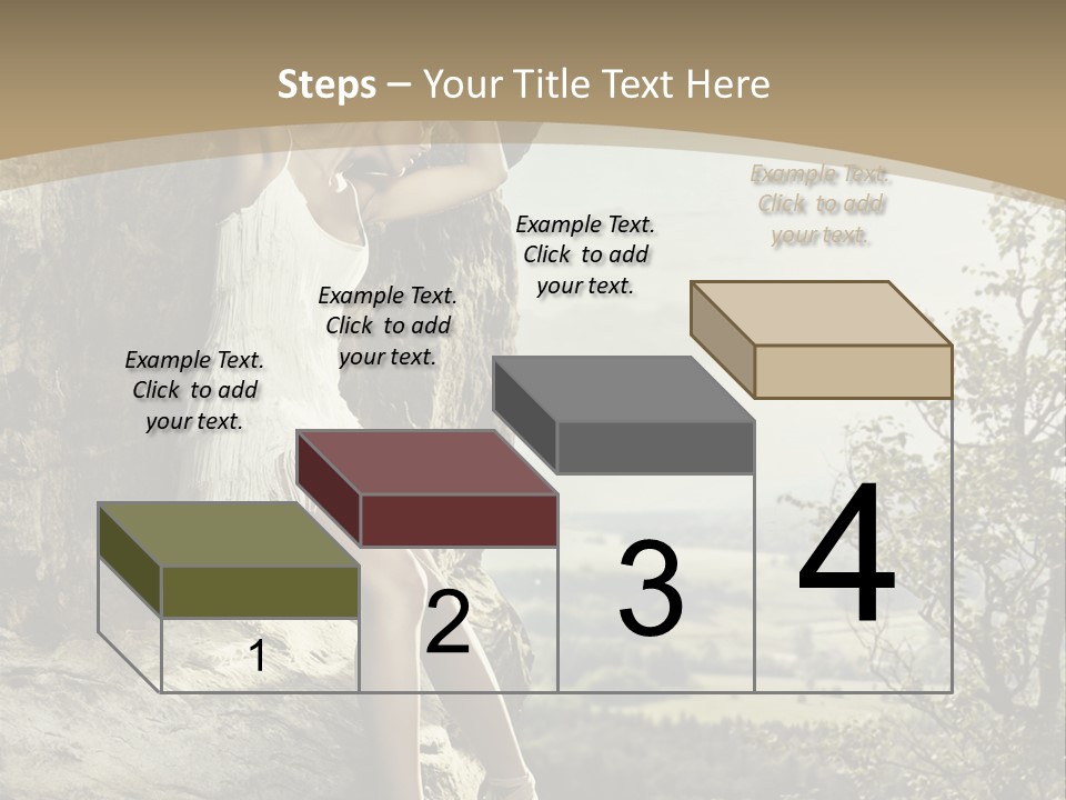 Background Lights Gorgeous PowerPoint Template