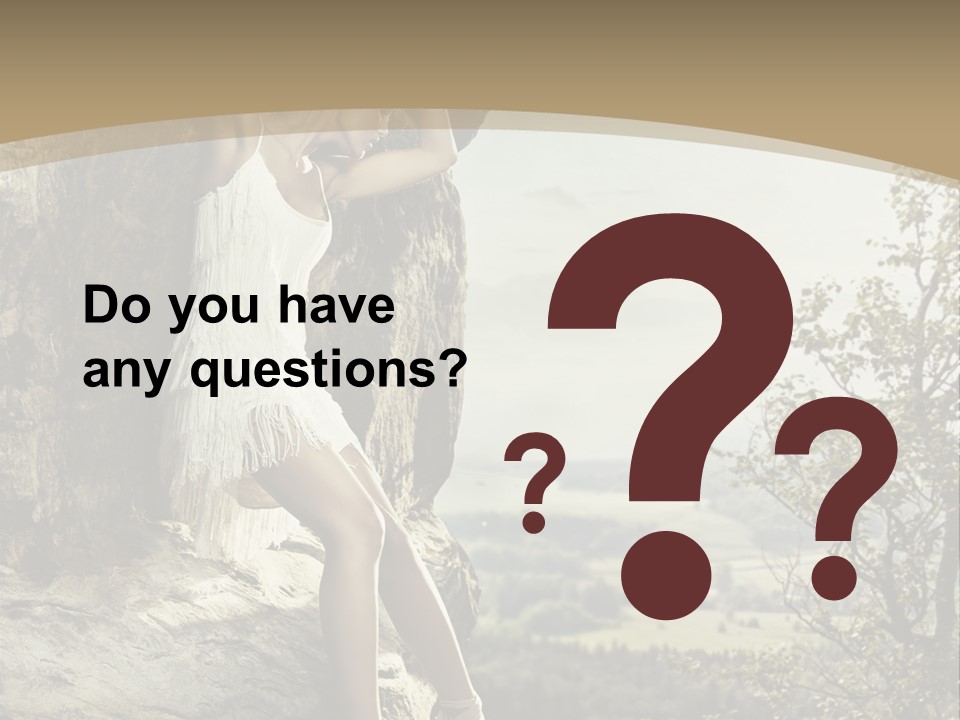 Background Lights Gorgeous PowerPoint Template