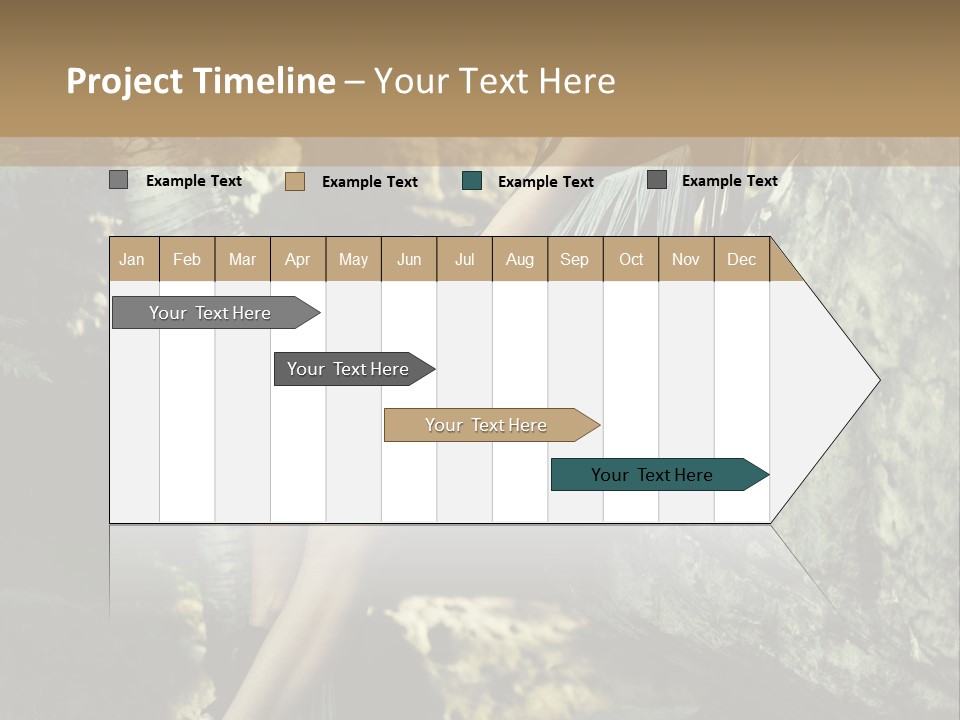 Elegant Hair Girl PowerPoint Template