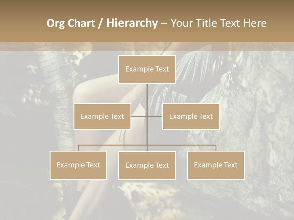 Elegant Hair Girl PowerPoint Template