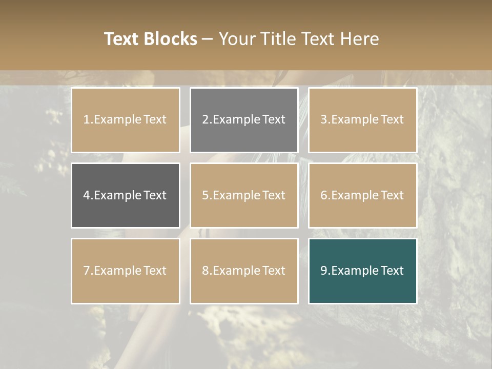 Elegant Hair Girl PowerPoint Template