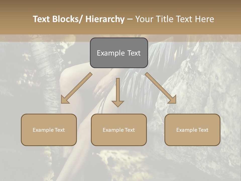 Elegant Hair Girl PowerPoint Template