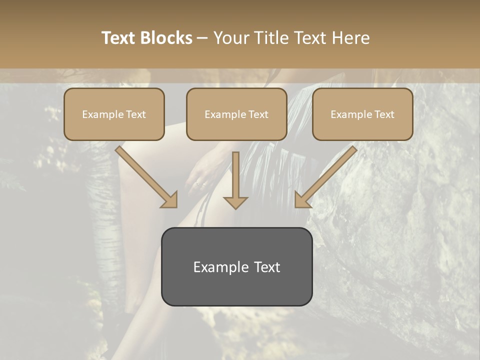 Elegant Hair Girl PowerPoint Template