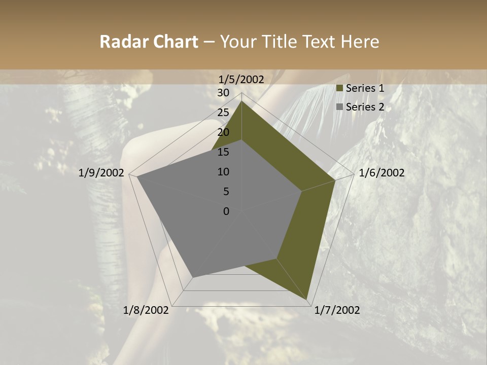 Elegant Hair Girl PowerPoint Template