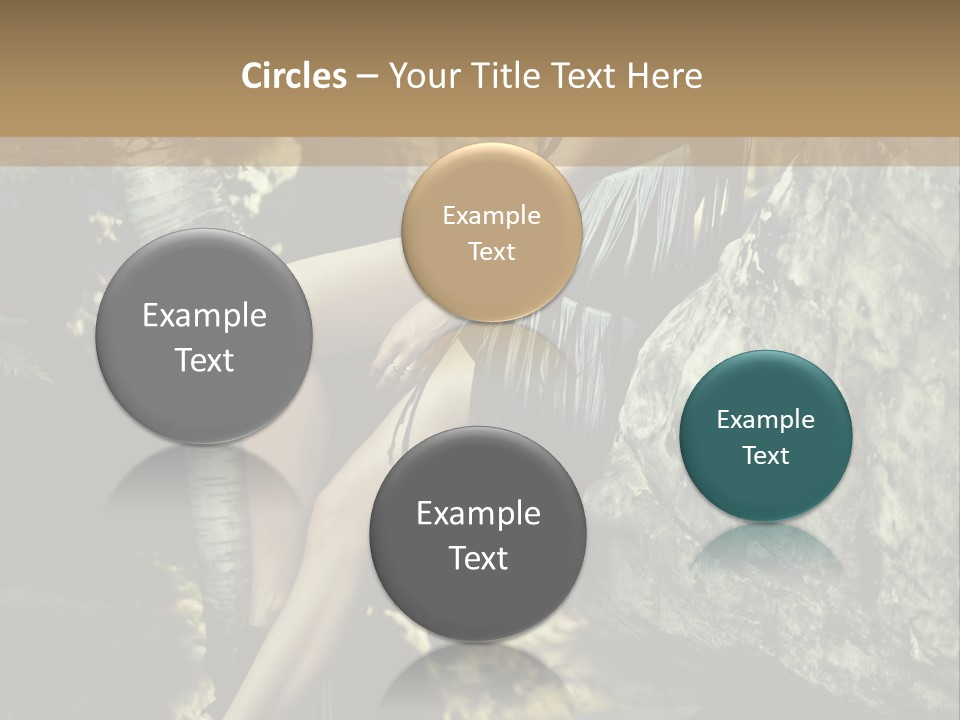 Elegant Hair Girl PowerPoint Template