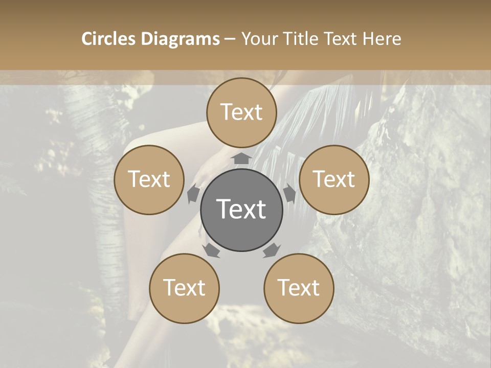 Elegant Hair Girl PowerPoint Template