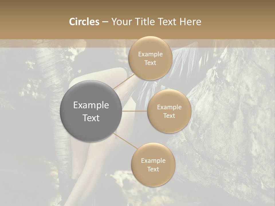 Elegant Hair Girl PowerPoint Template