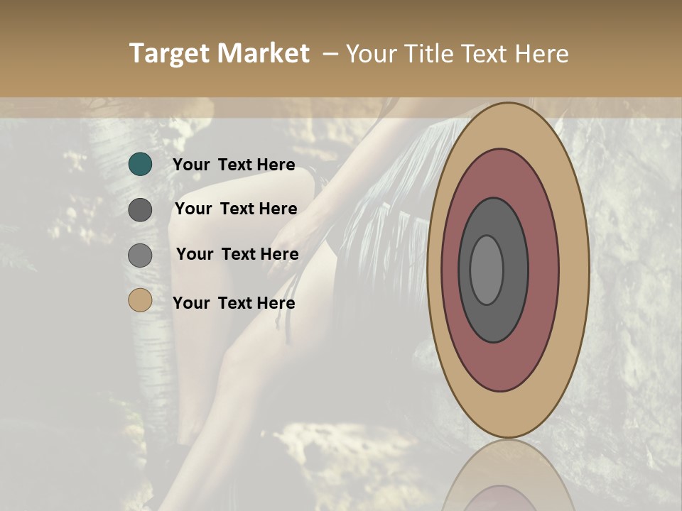 Elegant Hair Girl PowerPoint Template