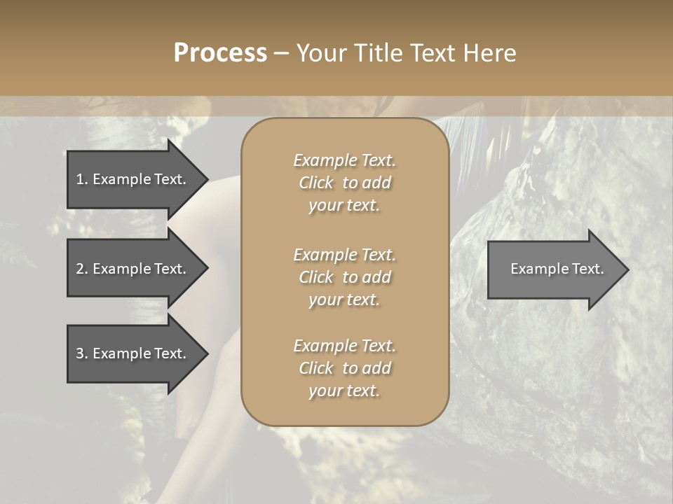Elegant Hair Girl PowerPoint Template