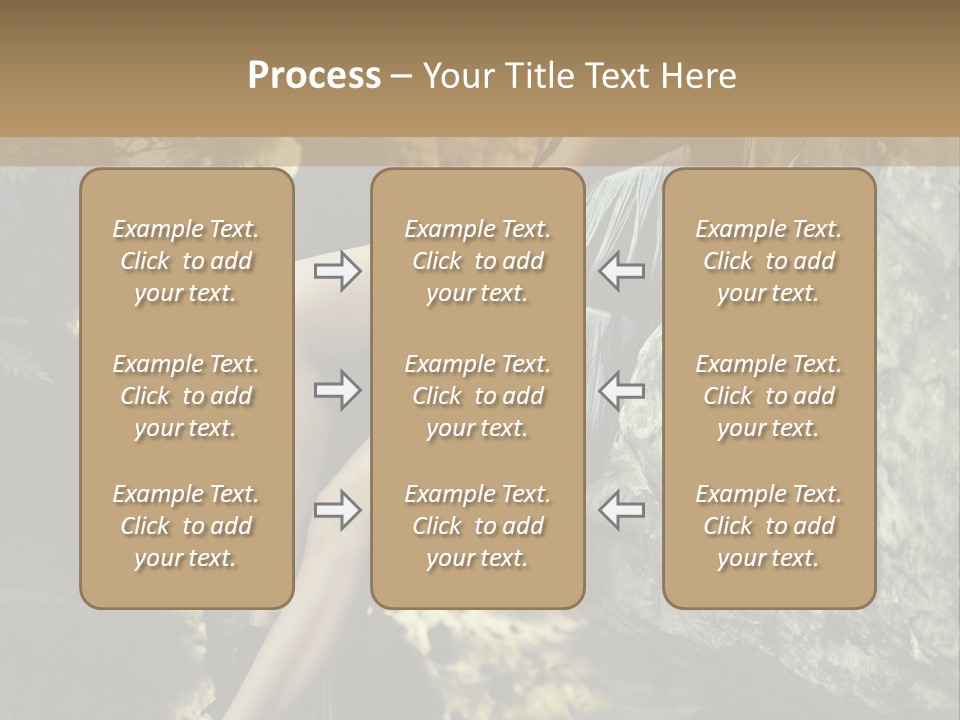 Elegant Hair Girl PowerPoint Template