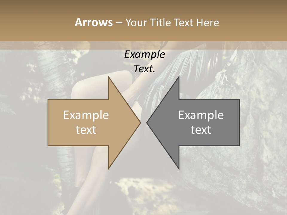 Elegant Hair Girl PowerPoint Template