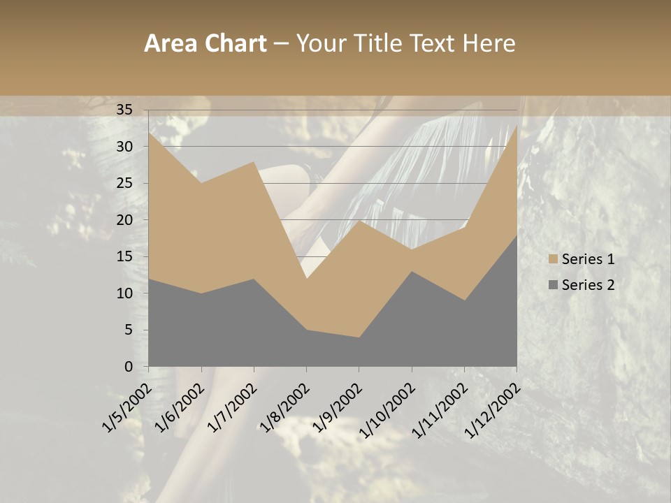 Elegant Hair Girl PowerPoint Template