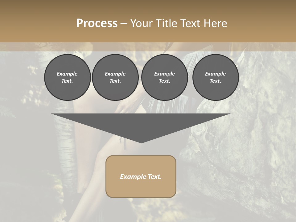 Elegant Hair Girl PowerPoint Template