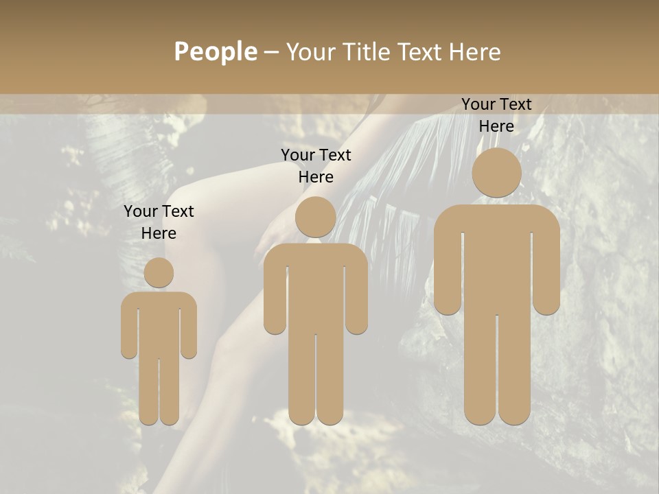 Elegant Hair Girl PowerPoint Template