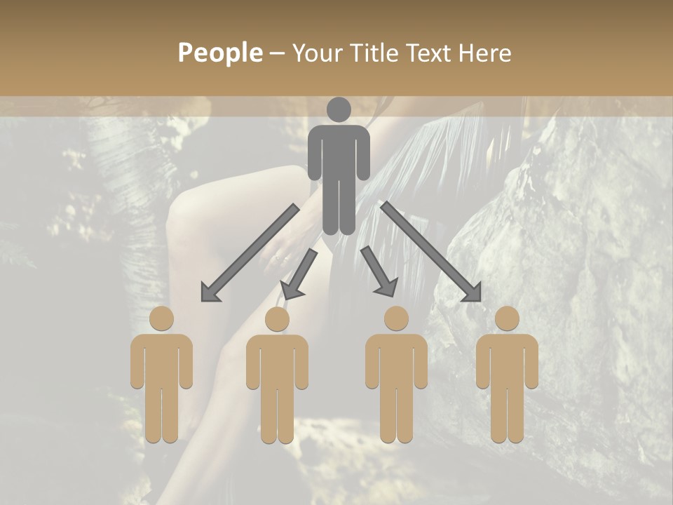 Elegant Hair Girl PowerPoint Template