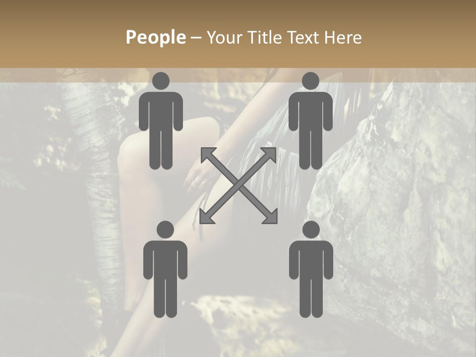 Elegant Hair Girl PowerPoint Template