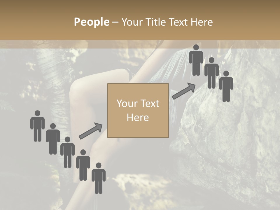 Elegant Hair Girl PowerPoint Template