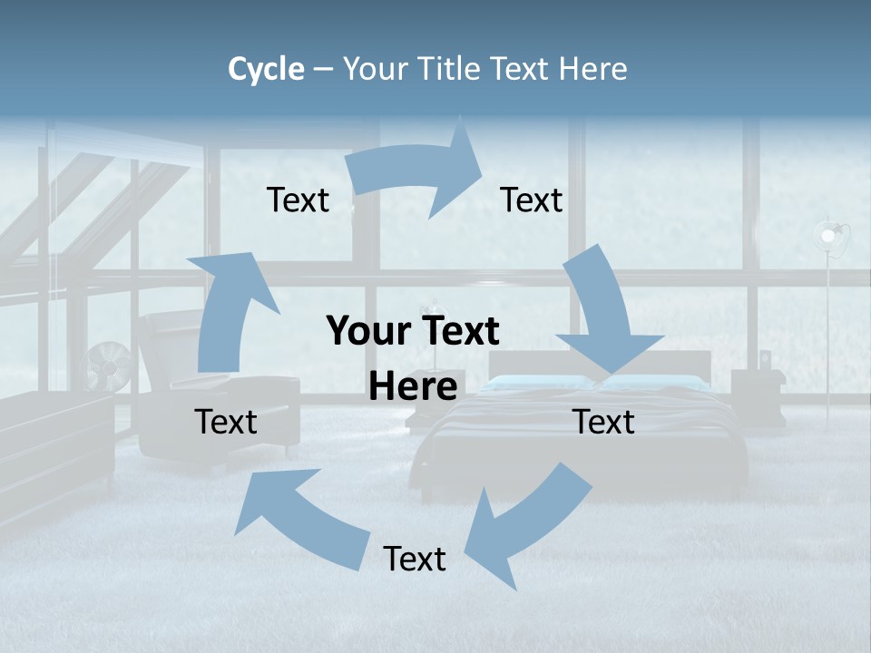 Rich Background Room PowerPoint Template