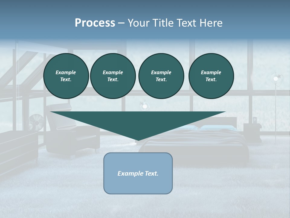Rich Background Room PowerPoint Template
