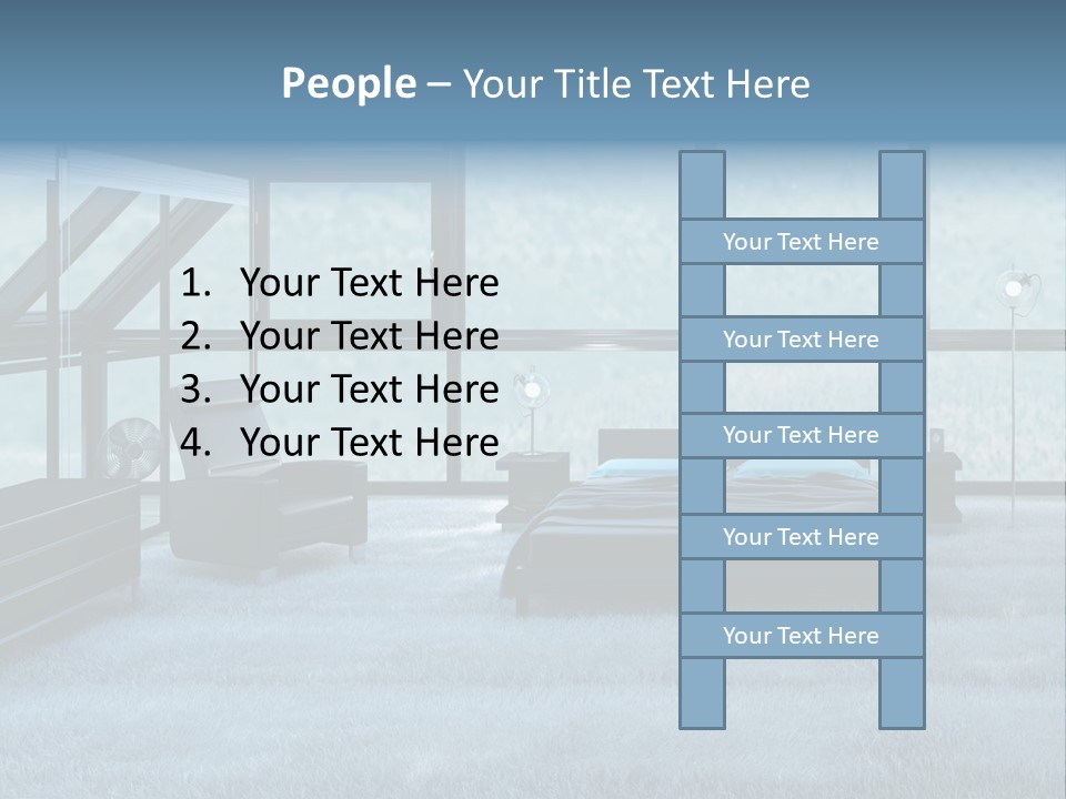 Rich Background Room PowerPoint Template