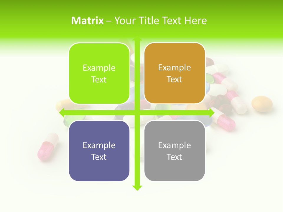 Sick Medications Vitamin PowerPoint Template