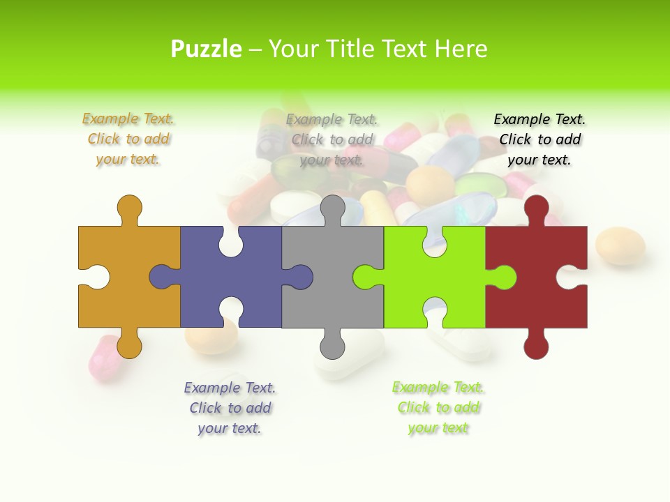 Sick Medications Vitamin PowerPoint Template