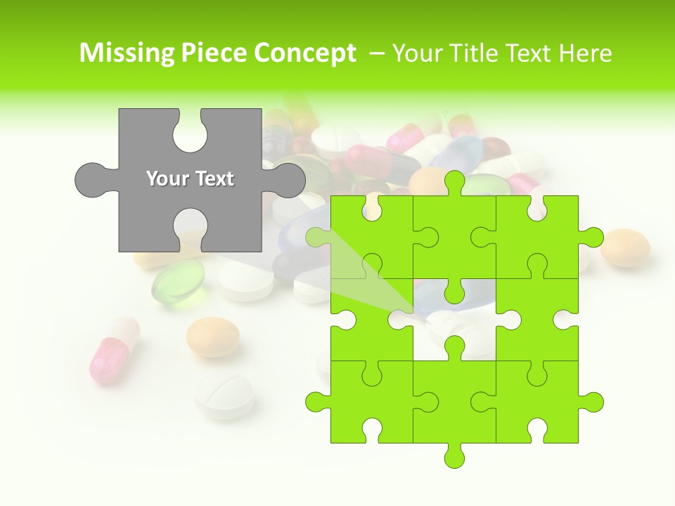 Sick Medications Vitamin PowerPoint Template