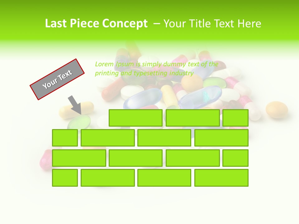 Sick Medications Vitamin PowerPoint Template