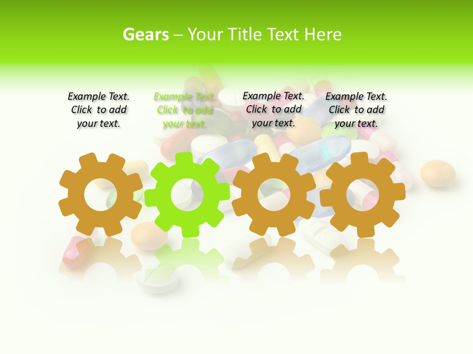 Sick Medications Vitamin PowerPoint Template