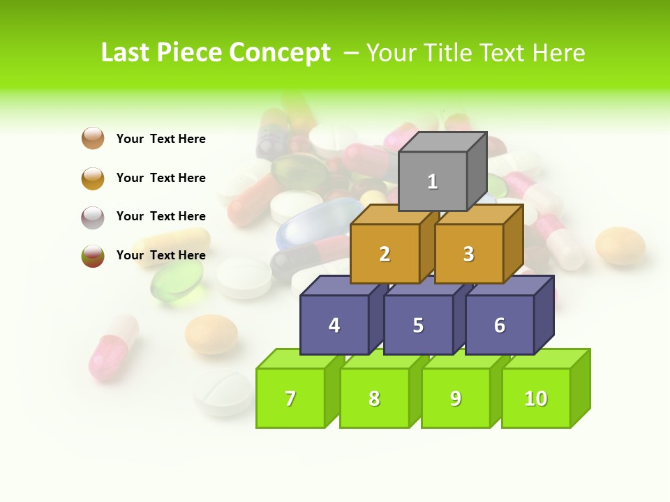 Sick Medications Vitamin PowerPoint Template