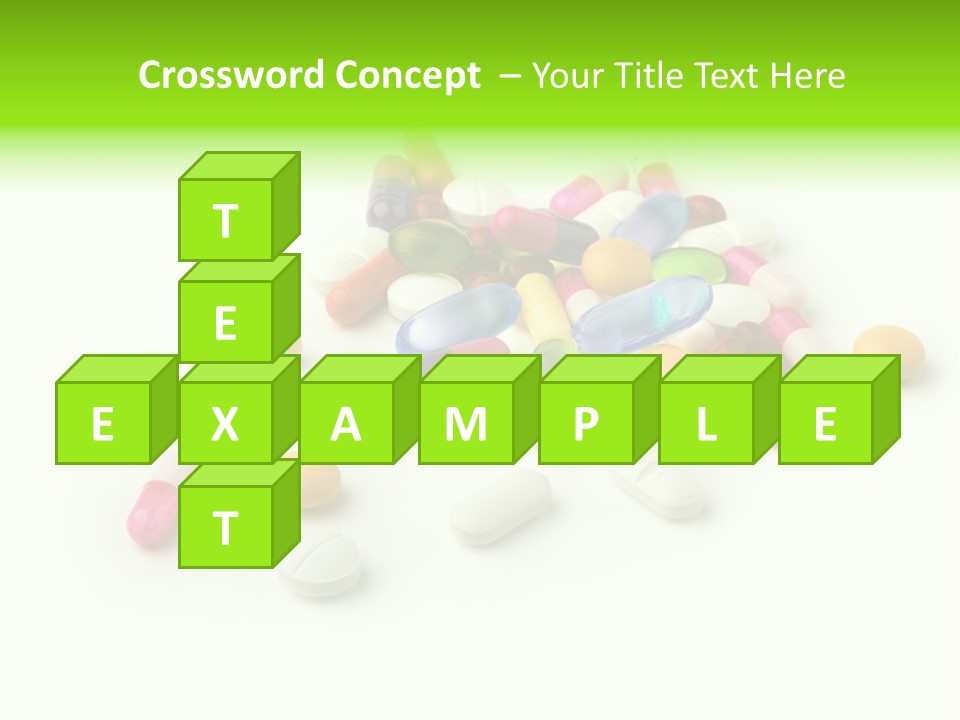 Sick Medications Vitamin PowerPoint Template