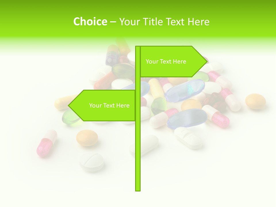 Sick Medications Vitamin PowerPoint Template