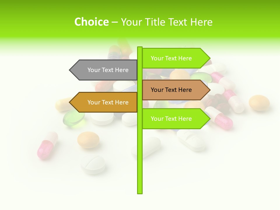Sick Medications Vitamin PowerPoint Template
