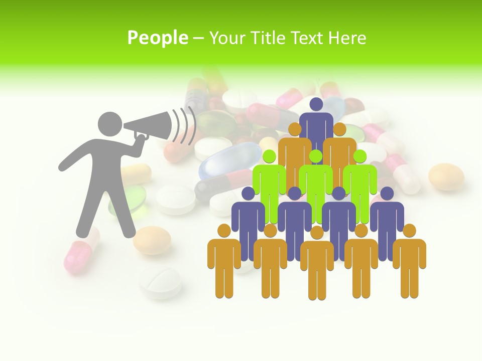 Sick Medications Vitamin PowerPoint Template