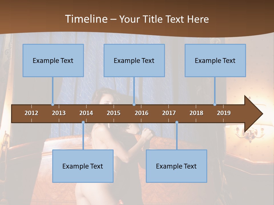 Beauty Bra Lacy PowerPoint Template