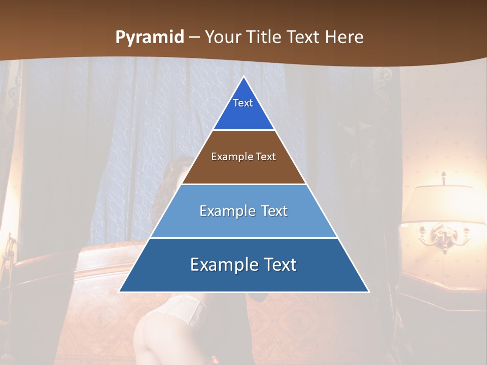 Beauty Bra Lacy PowerPoint Template