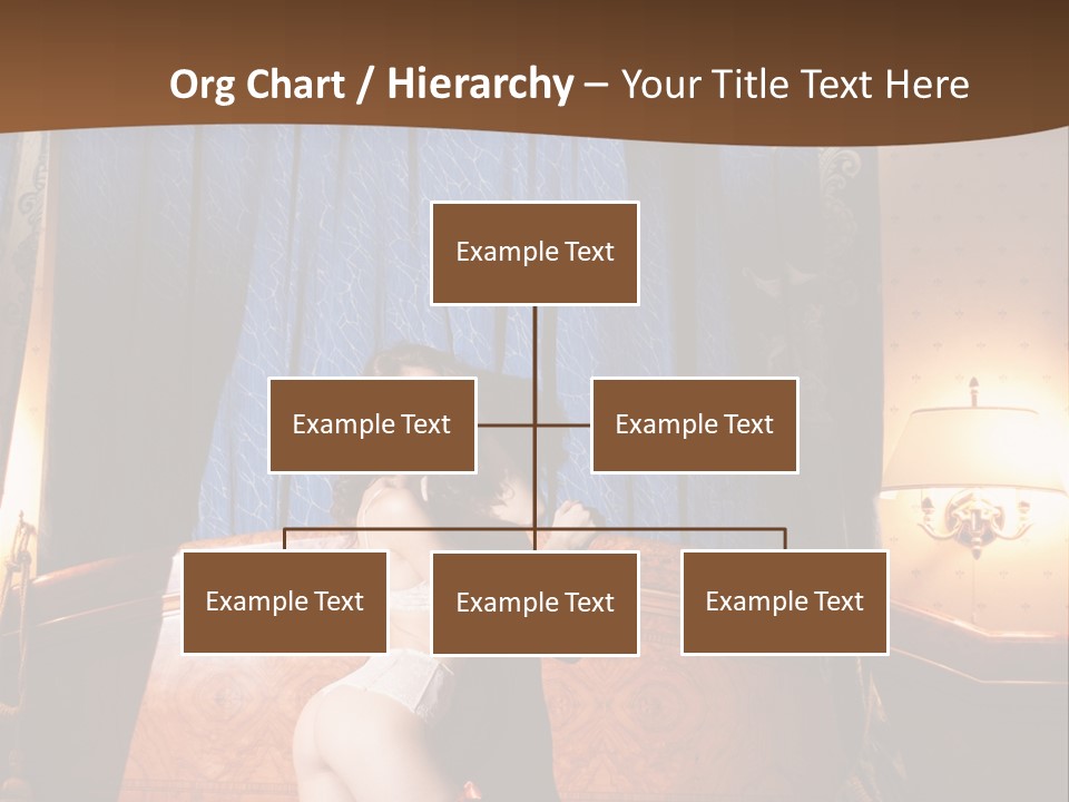 Beauty Bra Lacy PowerPoint Template