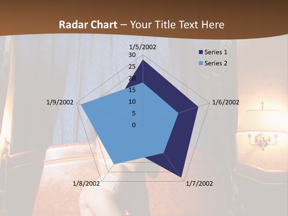 Beauty Bra Lacy PowerPoint Template