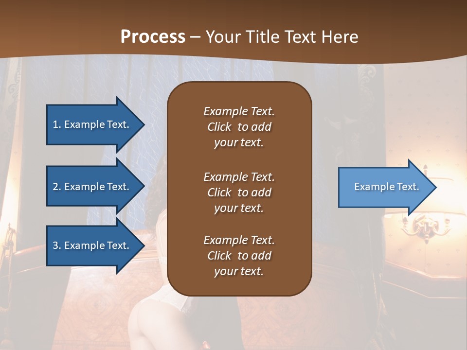 Beauty Bra Lacy PowerPoint Template