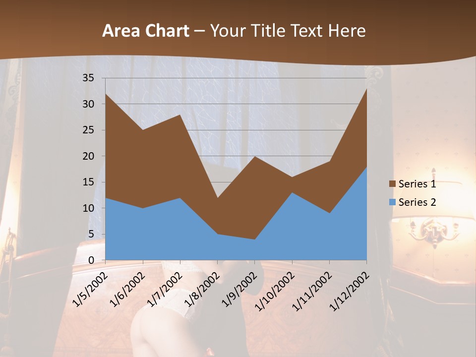 Beauty Bra Lacy PowerPoint Template