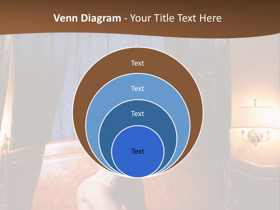 Beauty Bra Lacy PowerPoint Template