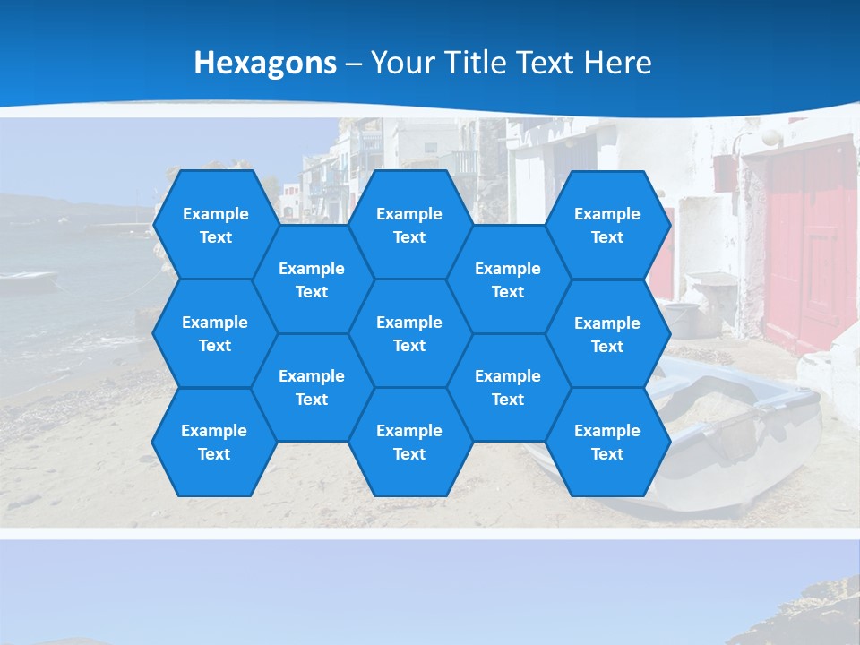 Sun Volcano Summer PowerPoint Template