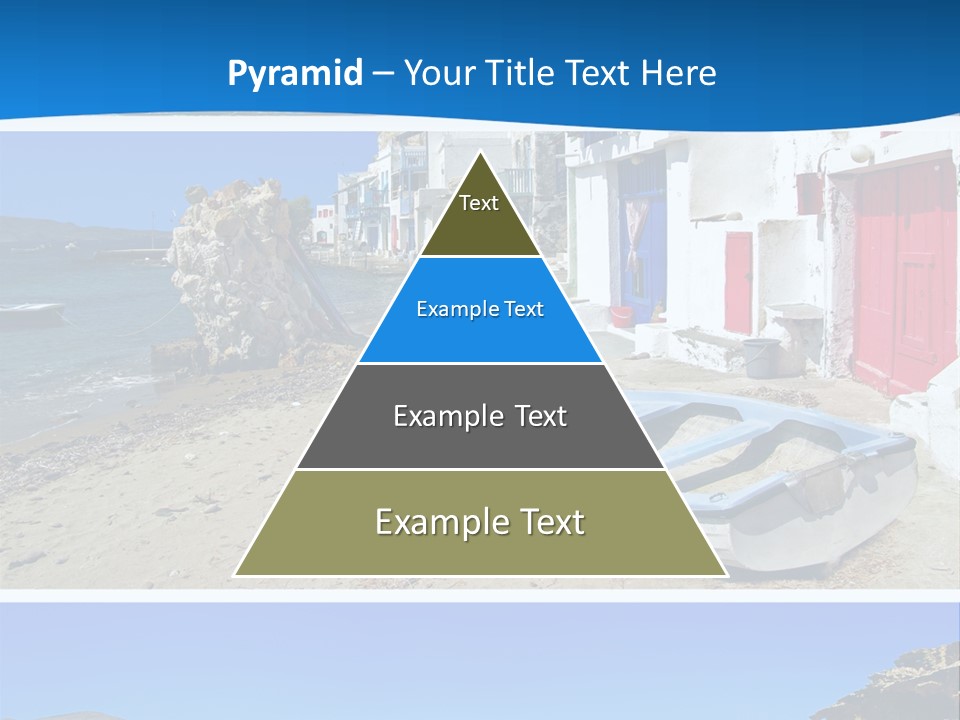 Sun Volcano Summer PowerPoint Template