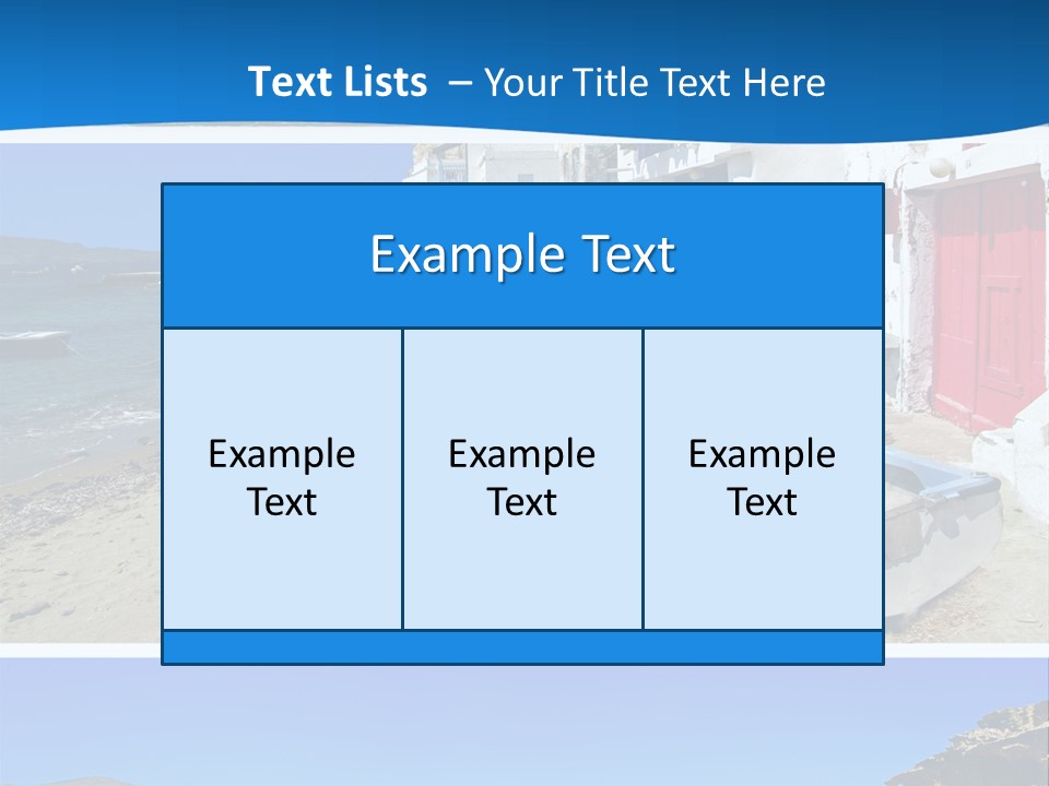 Sun Volcano Summer PowerPoint Template